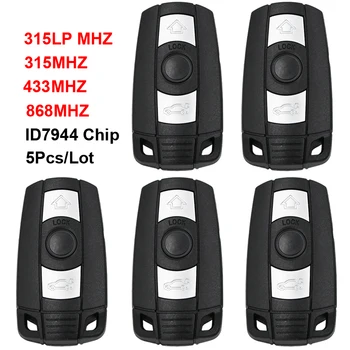 5Pcs/Lot 3 Button Remote Smart Car Key 315LP MHZ 315MHZ 433MHZ 868MHZ for BMW 1 3 5 6 7 Series X5 X6 Z4 CAS3 CAS3+ ID7944 Chip
5Pcs/Lot 3 Button Remote Smart Car Key 315LP MHZ 315MHZ 433MHZ 868MHZ for BMW 1 3 5 6 7 Series X5 X6 Z4 CAS3 CAS3+ ID7944 Chip