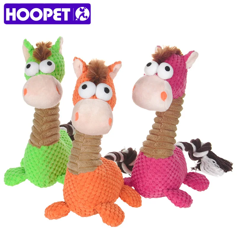 HOOPET Pet Puupy Dog Lovely Toy Sound Chew Squeaker Little Horse Resistant Bite Pet Supplies Squeaky Plush
HOOPET Pet Puupy Dog Lovely Toy Sound Chew Squeaker Little Horse Resistant Bite Pet Supplies Squeaky Plush