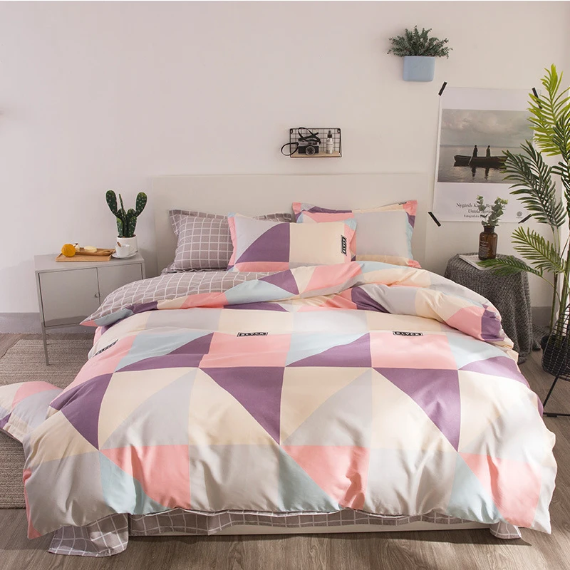Cotton Twill Sanding Four-Piece Suit Duvet Cover Home Textile Bedding Flower Series Active Printing Craft Set 4 Size
Cotton Twill Sanding Four-Piece Suit Duvet Cover Home Textile Bedding Flower Series Active Printing Craft Set 4 Size