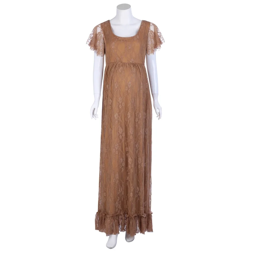 2019 New Elegant Pregnancy Wedding Dress Short Sleeve Pleated Long Lace Dress for Pregnant Women Evening Party Maternity Dresses
2019 New Elegant Pregnancy Wedding Dress Short Sleeve Pleated Long Lace Dress for Pregnant Women Evening Party Maternity Dresses