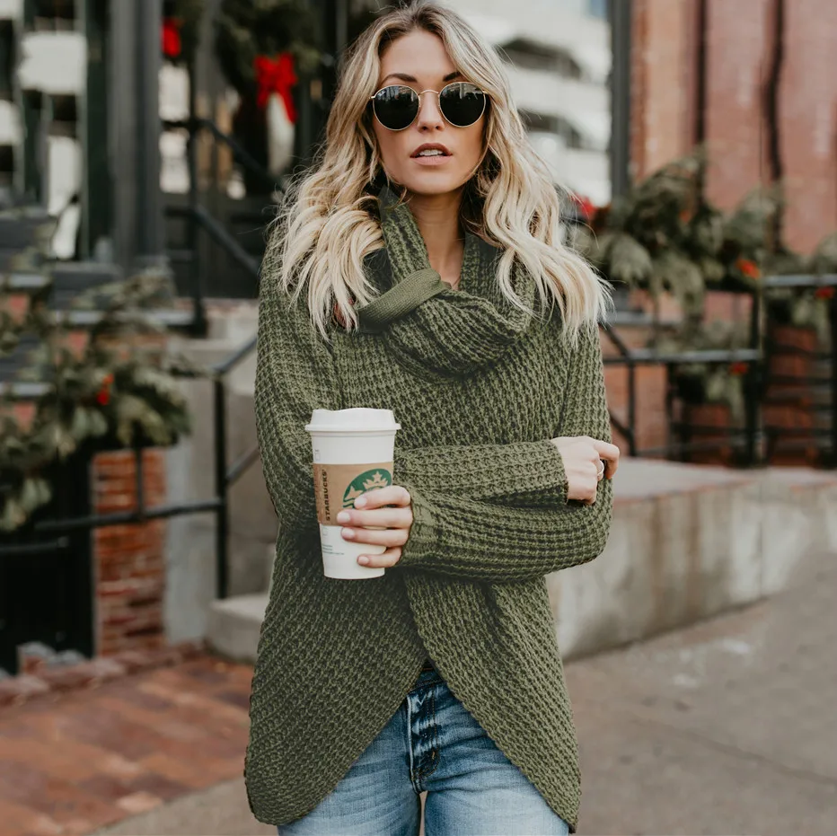 Turtleneck Knitted Top Sweater Women Romper Autumn Long Sleeve Street Pullovers Pull Femme Hiver Women Pullovers and Sweaters
Turtleneck Knitted Top Sweater Women Romper Autumn Long Sleeve Street Pullovers Pull Femme Hiver Women Pullovers and Sweaters