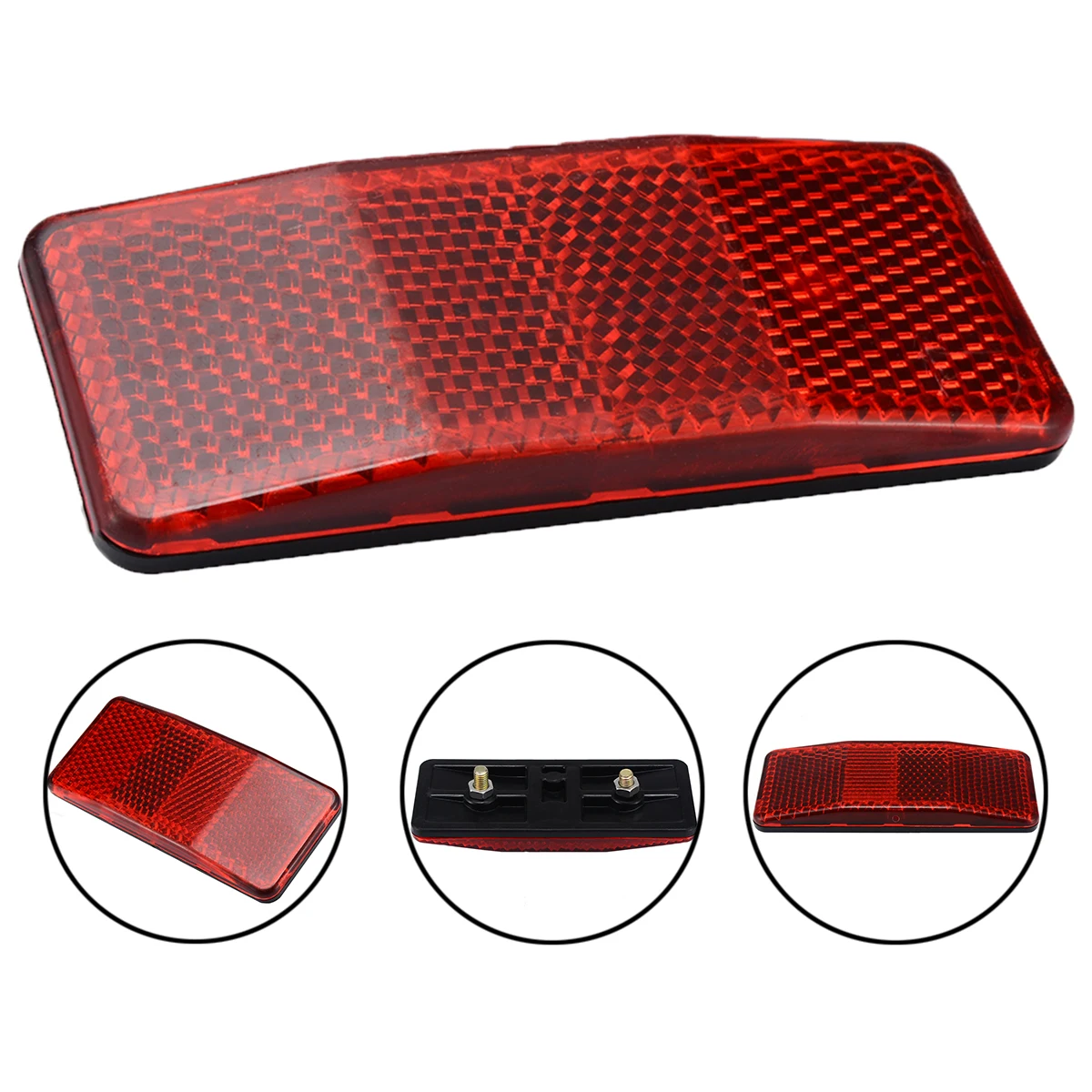 High Quality Bike Reflector Bicycle Road Mountain Bike Safety Red Warning Lights Reflector For Disc Rear Carrier Pannier Rack
High Quality Bike Reflector Bicycle Road Mountain Bike Safety Red Warning Lights Reflector For Disc Rear Carrier Pannier Rack