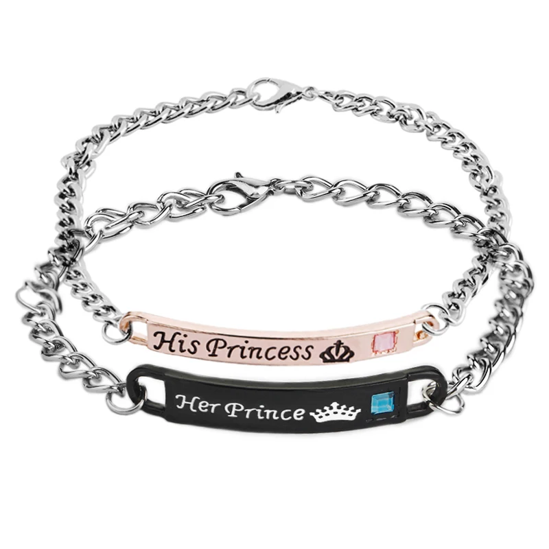 his princess her prince Bracelet for women crystal lovers Bracelets statement Bending couple bracelet men gift for girlfriend bf
his princess her prince Bracelet for women crystal lovers Bracelets statement Bending couple bracelet men gift for girlfriend bf