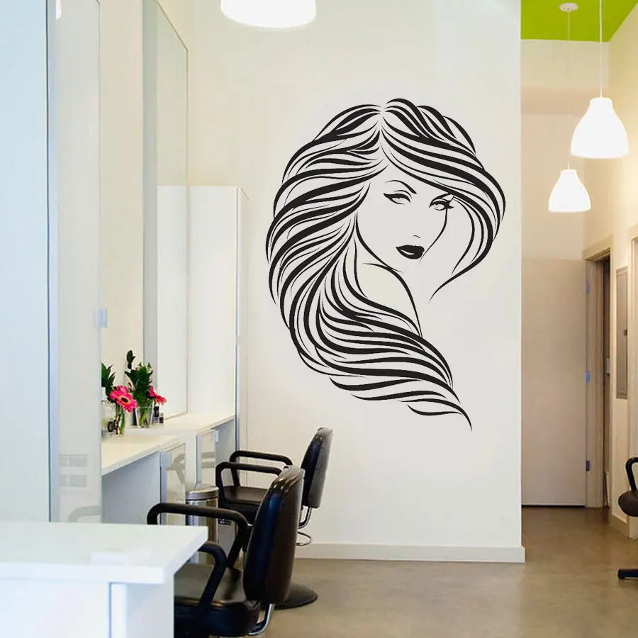 Fashion Beauty Girl Long Hair Sexy Salon Art Wall Sticker Vinyl Home Decor Sofa Background Removable Hairdresser Hairstyle E506
Fashion Beauty Girl Long Hair Sexy Salon Art Wall Sticker Vinyl Home Decor Sofa Background Removable Hairdresser Hairstyle E506