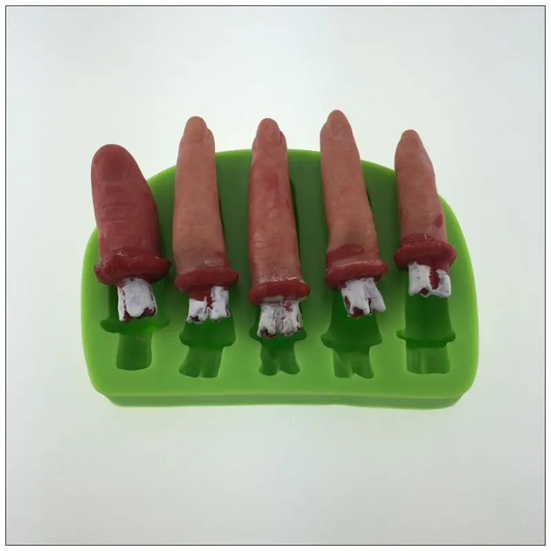 Halloween Feast Chocolate Cake Mold Finger Silicone Cake Decoration Fondant Series Shape Chocolate Soap Silicone Mold
Halloween Feast Chocolate Cake Mold Finger Silicone Cake Decoration Fondant Series Shape Chocolate Soap Silicone Mold