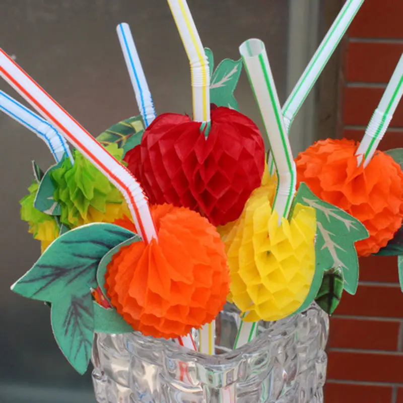 50pcs/lot 24cm 3D Party Straw Multicolor Fruit Plastic Straw Cocktail Drinking Straw Hawaiian Party Decoration Drink Decor La4
50pcs/lot 24cm 3D Party Straw Multicolor Fruit Plastic Straw Cocktail Drinking Straw Hawaiian Party Decoration Drink Decor La4