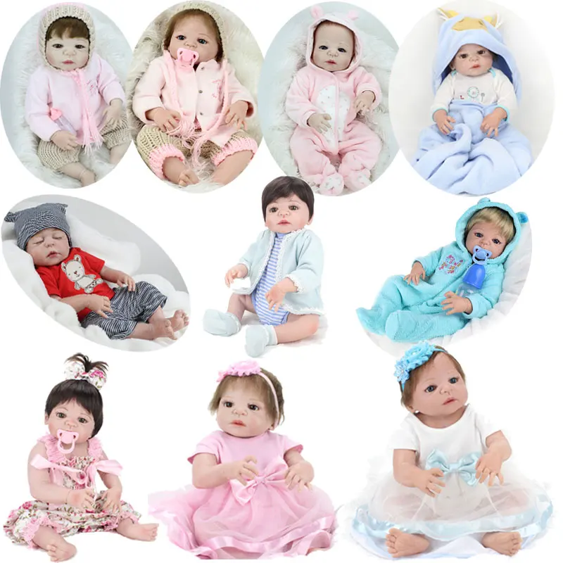 24 styles 55cm Reborn Babies Full Body Silicone Doll Reborn Brinquedos Play House Toy for Child Birthday Gift
24 styles 55cm Reborn Babies Full Body Silicone Doll Reborn Brinquedos Play House Toy for Child Birthday Gift