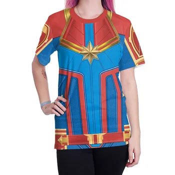 Anime Cosplay Costumes Avengers Endgame Captain Marvel Women Men Cosplay Tshirt Superhero 2019 New Carol Danvers Clothing AC-57
Anime Cosplay Costumes Avengers Endgame Captain Marvel Women Men Cosplay Tshirt Superhero 2019 New Carol Danvers Clothing AC-57