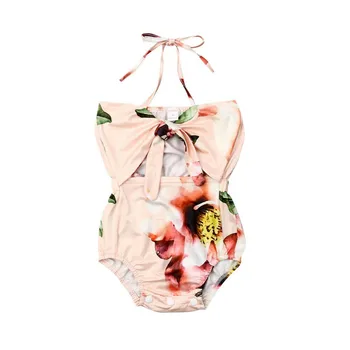 Newborn Baby Girl Flower Halter Bodysuit Summer Cute Sleeveless Lace-up Sunsuit Baby Girl Front Hollow Out Floral Bodysuit 0-24M
Newborn Baby Girl Flower Halter Bodysuit Summer Cute Sleeveless Lace-up Sunsuit Baby Girl Front Hollow Out Floral Bodysuit 0-24M