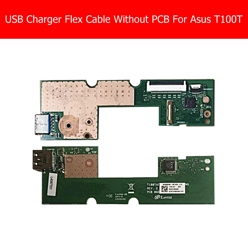 Genuine Audio Digital Sound Card Jack Board For Asus T100TAF/HA Z300C T100T USB Connector Port Board Without hard disk port
Genuine Audio Digital Sound Card Jack Board For Asus T100TAF/HA Z300C T100T USB Connector Port Board Without hard disk port