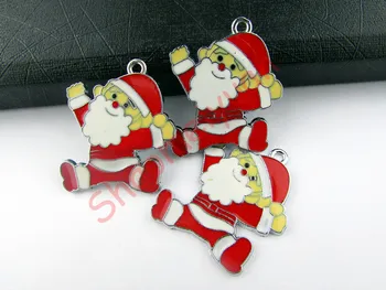 ECM17 Mix Color 20Pcs Alloy Metal Enamel Christmas Santa Claus Charms Pendants 34x29mm bead
ECM17 Mix Color 20Pcs Alloy Metal Enamel Christmas Santa Claus Charms Pendants 34x29mm bead