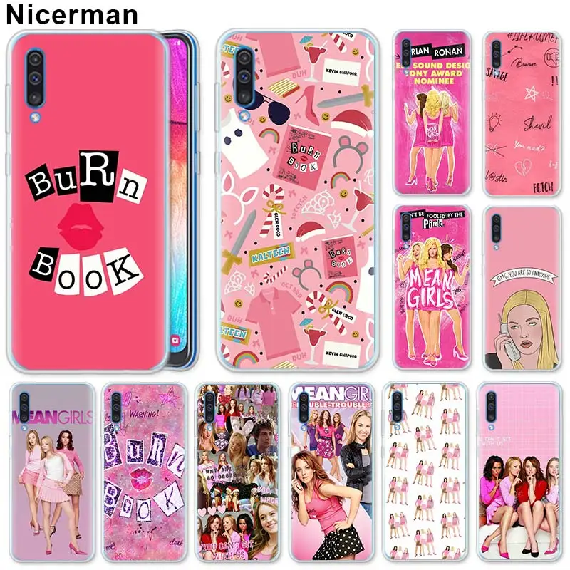Burn Book Mean Girls Silicone Case for Samsung Galaxy A50 A70 A40 A20e A10 A30 A80 A6 A8 Plus A7 A9 Clear TPU Case
Burn Book Mean Girls Silicone Case for Samsung Galaxy A50 A70 A40 A20e A10 A30 A80 A6 A8 Plus A7 A9 Clear TPU Case