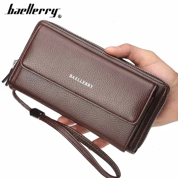 2018 Baellerry Men Wallets Long Top Quality Large Capacity Business Wallet PU Leather Phone Pocket Card Holder Male Wallet
2018 Baellerry Men Wallets Long Top Quality Large Capacity Business Wallet PU Leather Phone Pocket Card Holder Male Wallet