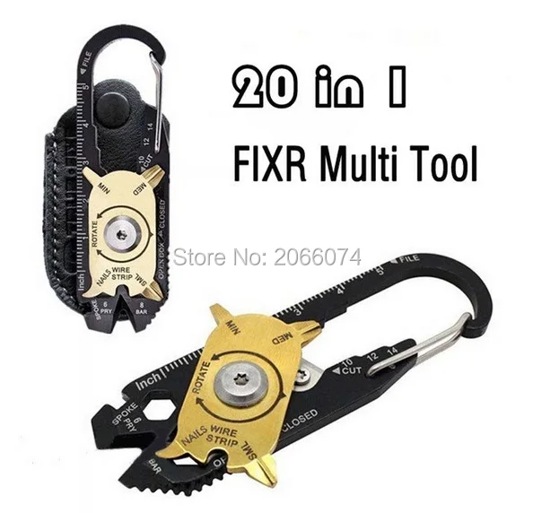 Fixr 20-in-1 Pocket Multi Tools Without Leather Case Keychain EDC Outdoor Useful 100pcs Free DHL/Fedex
Fixr 20-in-1 Pocket Multi Tools Without Leather Case Keychain EDC Outdoor Useful 100pcs Free DHL/Fedex