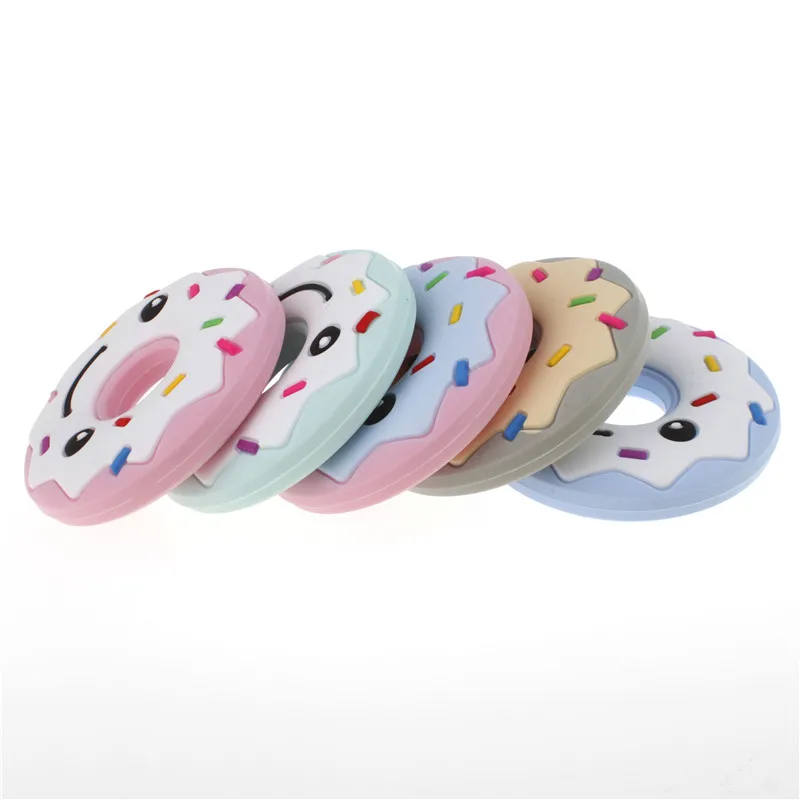2PCS Baby Teething Necklace Accessories Silicone Smile Donut Teether Pendant Bpa Free Food Grade Baby Tooth Care Toys
2PCS Baby Teething Necklace Accessories Silicone Smile Donut Teether Pendant Bpa Free Food Grade Baby Tooth Care Toys