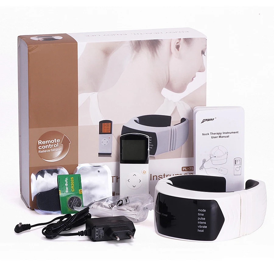 Neck Therapy Instrument Remote Control Body Massager Vibrating Heating Cervical Vertebra Care Magnetic Therapy
Neck Therapy Instrument Remote Control Body Massager Vibrating Heating Cervical Vertebra Care Magnetic Therapy