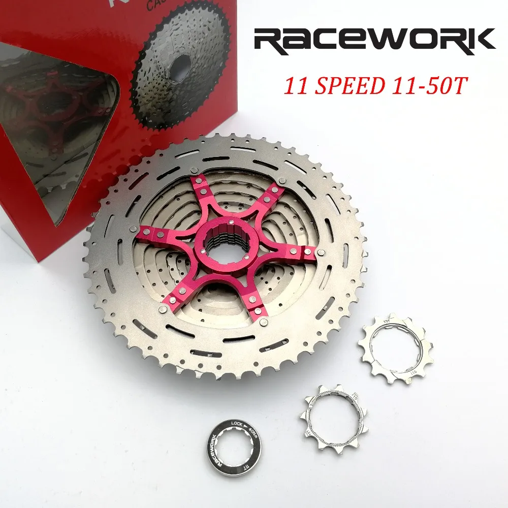 RK CSM9011 11-50T 11 Speed Cassette Wide Ratio MTB Bike Cassette For Shimano SRAM 11S Flywheel 532g
RK CSM9011 11-50T 11 Speed Cassette Wide Ratio MTB Bike Cassette For Shimano SRAM 11S Flywheel 532g