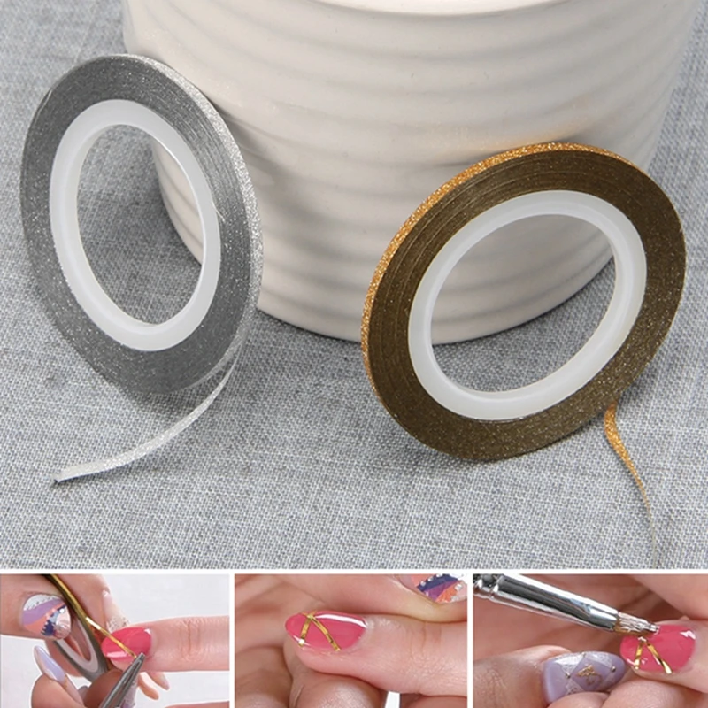 1 Roll 2mm Laser Glitter Striping Tape Line Nail Sticker Nail Art DIY Kit Tips Decal
1 Roll 2mm Laser Glitter Striping Tape Line Nail Sticker Nail Art DIY Kit Tips Decal