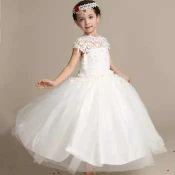 Girls Long Party Dress White Princess Lace 2018 New Summer Short Sleeve Floral Formal Dressl 3-14 Years design for Kids Teenager
Girls Long Party Dress White Princess Lace 2018 New Summer Short Sleeve Floral Formal Dressl 3-14 Years design for Kids Teenager