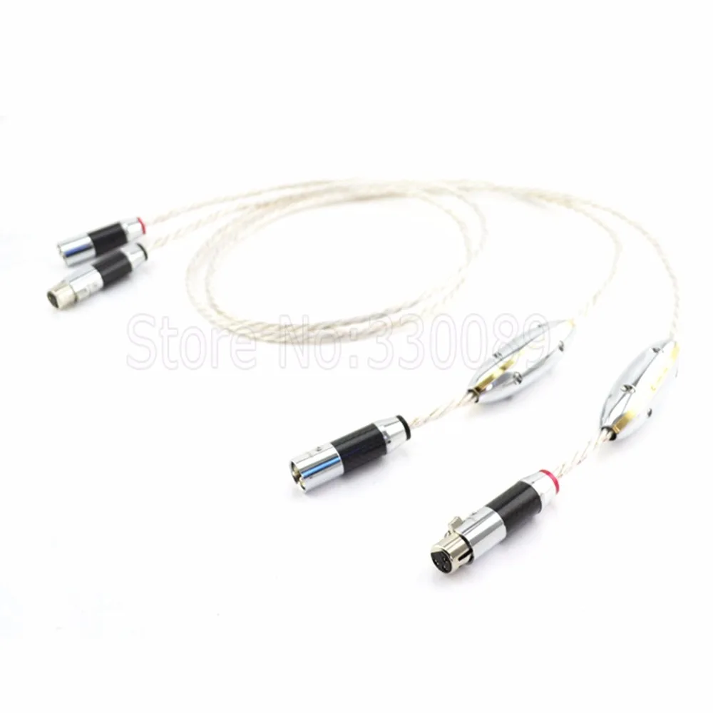 

Free shipping Crystal Cable Connect Absolute Dream XLR Balance audio cable audiophile carbon fiber XLR plug