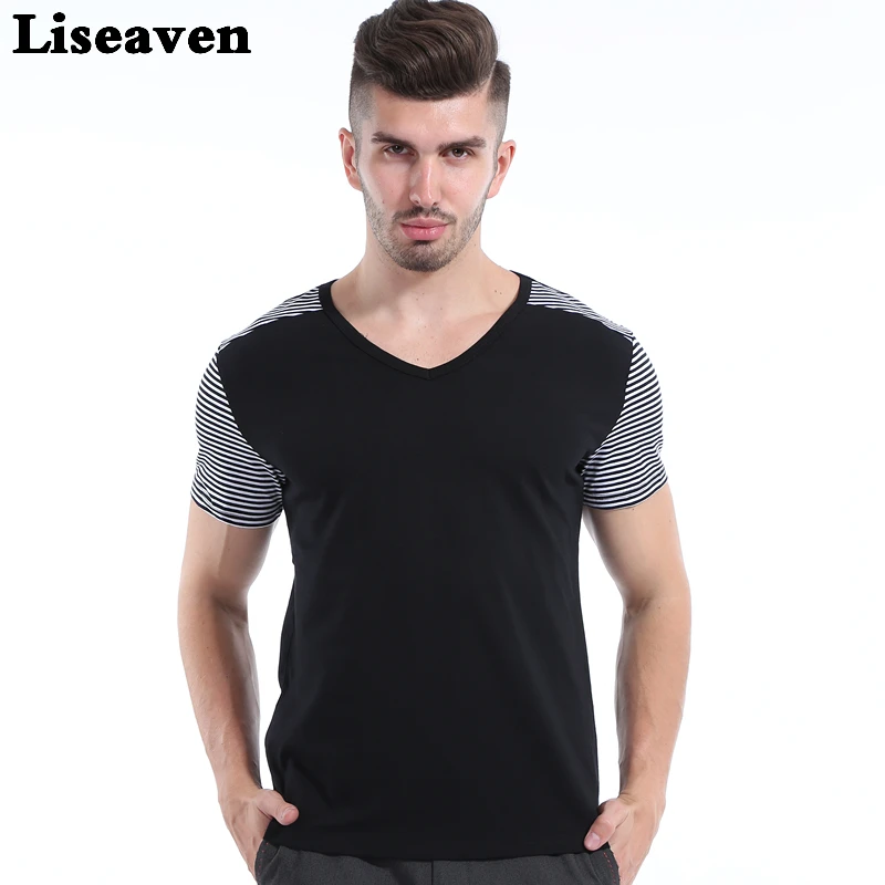Liseaven Fashion Men's Striped Casual Short T Shirt Slim Fit Shirt Summer Tops Men SIZE M L XL XXL XXXL
Liseaven Fashion Men's Striped Casual Short T Shirt Slim Fit Shirt Summer Tops Men SIZE M L XL XXL XXXL