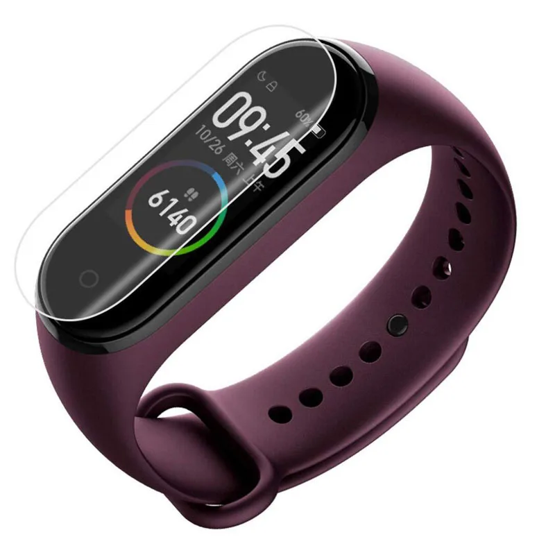 2 шт ТПУ Мягкая полная защитная пленка для Xiaomi Mi Band 4 Band4 Miband смарт браслет Защитная