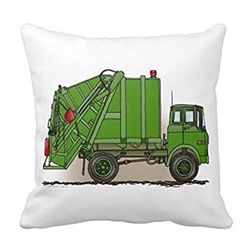 Garbage Truck Green Throw Pillow Throw Pillow Case Cushion Cover Home Decor for Sofa Bed Bench Car 18 x 18 Inch
Garbage Truck Green Throw Pillow Throw Pillow Case Cushion Cover Home Decor for Sofa Bed Bench Car 18 x 18 Inch