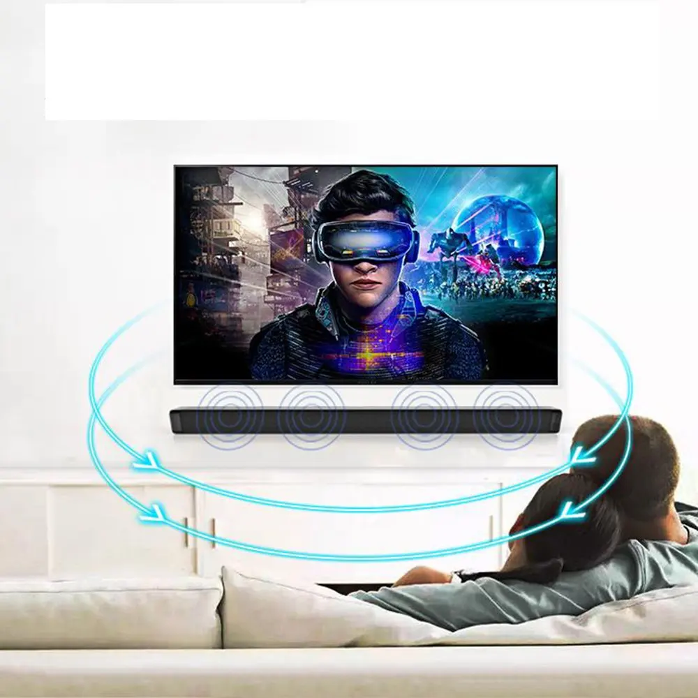 Stereo Soundbar Bluetooth Speaker Computer TV Sound Bar Subwoofer 4 Speakers USB Audio Music Player Boom Box With Remote
Stereo Soundbar Bluetooth Speaker Computer TV Sound Bar Subwoofer 4 Speakers USB Audio Music Player Boom Box With Remote