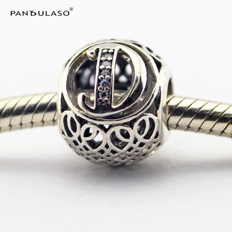 Pandulaso Letter D Silver Beads Fit Original Charms Bracelets & Bangles DIY Jewelry Crystal Alphabet Beads for Jewelry Making
Pandulaso Letter D Silver Beads Fit Original Charms Bracelets & Bangles DIY Jewelry Crystal Alphabet Beads for Jewelry Making