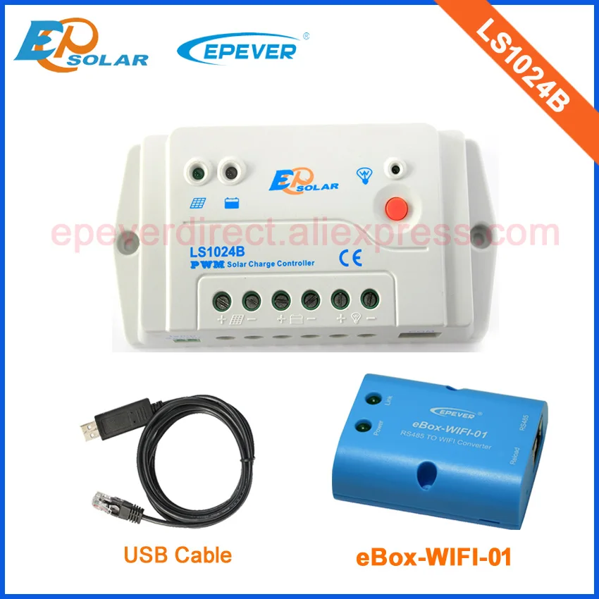 Controller 24v LS1024B PWM portable battery regulator mini solar system use wifi BOX USB cable free shipping 10A 10amp
Controller 24v LS1024B PWM portable battery regulator mini solar system use wifi BOX USB cable free shipping 10A 10amp