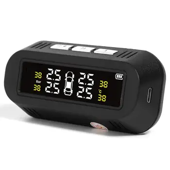 C68 USB+Solar Car TPMS Tire Pressure Monitor System with 4 Internal/External Sensors
C68 USB+Solar Car TPMS Tire Pressure Monitor System with 4 Internal/External Sensors