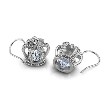 Vintage Antique 925 Sterling Silver Jewelry High Quality Crown Earrings for Women Ethnic Piercing Dangle Earrings Jewelry
Vintage Antique 925 Sterling Silver Jewelry High Quality Crown Earrings for Women Ethnic Piercing Dangle Earrings Jewelry
