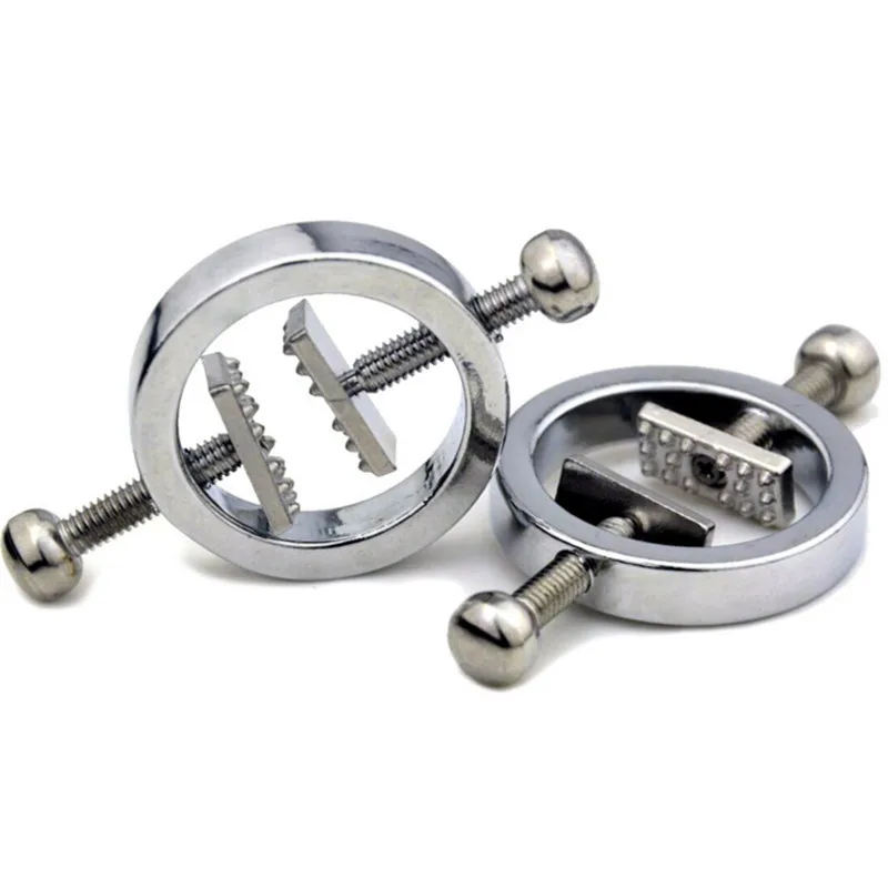 Women Stainless Steel Metal Nipples Clamps Breast Clips Bondage Slave In Adult Games Fetish Toys
Women Stainless Steel Metal Nipples Clamps Breast Clips Bondage Slave In Adult Games Fetish Toys
