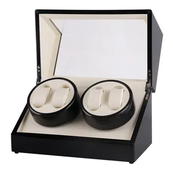4 High End Wooden Automatic Watch Winder Box Watches Storage Jewelry Holder Display Watch Box Ultra Quiet Shaker Box Remontoir
4 High End Wooden Automatic Watch Winder Box Watches Storage Jewelry Holder Display Watch Box Ultra Quiet Shaker Box Remontoir
