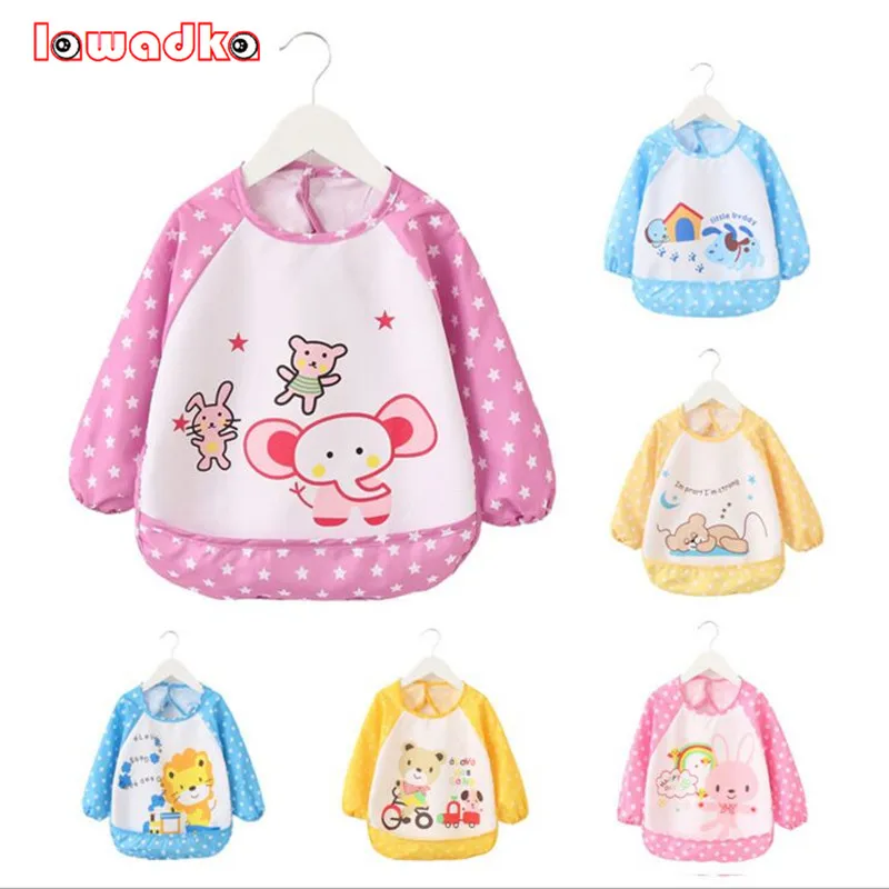 Baby Bib Long Sleeve Waterproof Feeding Baby Bibs For Lunch Baberos Bebes Cartoon Baby Clothing Baby Bibs Waterproof 0-3 Years
Baby Bib Long Sleeve Waterproof Feeding Baby Bibs For Lunch Baberos Bebes Cartoon Baby Clothing Baby Bibs Waterproof 0-3 Years