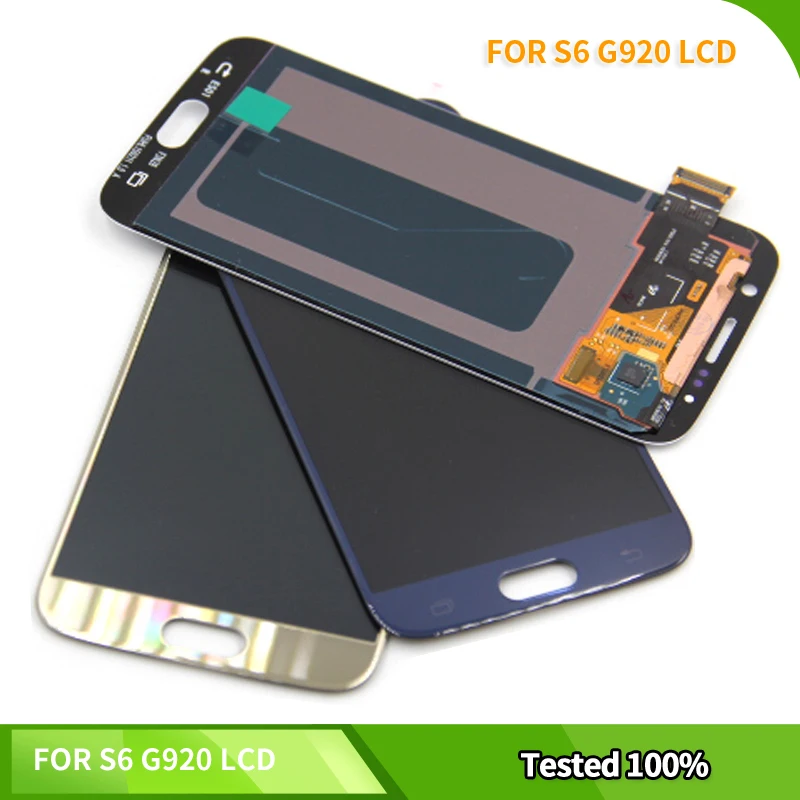 For Samsung S6 G920 G920F LCD for Samsung S6 LCD Screen Touch Digitizer Assembly for Samsung Galaxy S6 SM-G920F Display Assembly
For Samsung S6 G920 G920F LCD for Samsung S6 LCD Screen Touch Digitizer Assembly for Samsung Galaxy S6 SM-G920F Display Assembly