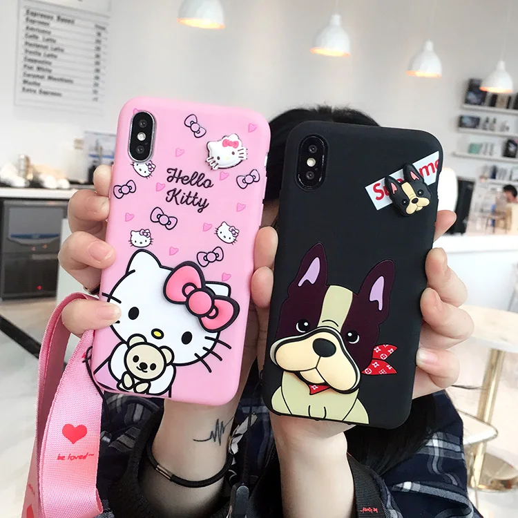For oneplus3/3t case 3D KT cat phone cover for oneplus 5/ 5t soft shell cartoon dog with hang neck strap for oneplus6 /6t
For oneplus3/3t case 3D KT cat phone cover for oneplus 5/ 5t soft shell cartoon dog with hang neck strap for oneplus6 /6t