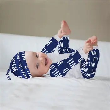 Baby Boys Girls Clothing Set Casual Cotton Long Sleeve Letter Printed Tops+Wild Pants+Hat 3Pcs Newborn Infant Clothes
Baby Boys Girls Clothing Set Casual Cotton Long Sleeve Letter Printed Tops+Wild Pants+Hat 3Pcs Newborn Infant Clothes