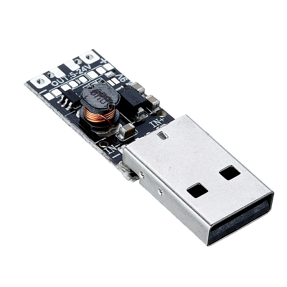 CLAITE 1PC DC 2-12V to 12V 9V 9W USB Boost Power Supply Module Step Up Module DC Converter Circuit
CLAITE 1PC DC 2-12V to 12V 9V 9W USB Boost Power Supply Module Step Up Module DC Converter Circuit