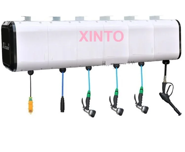 7 combined tank, composite box of automotive water air electric power source hose reel, car washer
7 combined tank, composite box of automotive water air electric power source hose reel, car washer