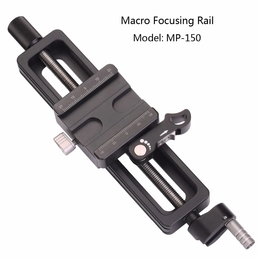 Leo-foto MP-150 Camera Accessories Tripod Head Fotografie Macro Focusing Rail
Leo-foto MP-150 Camera Accessories Tripod Head Fotografie Macro Focusing Rail