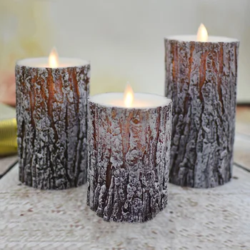 Unique pine tree finishing led wax candle with dancing flame,Christmas/Halloween candle light decorative/novelty led night light
Unique pine tree finishing led wax candle with dancing flame,Christmas/Halloween candle light decorative/novelty led night light