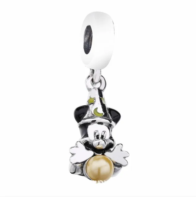 2018 Winter 925 Sterling Silver Sorcerer Mickey Dangle Charm Fit Original pandora Bracelet Charm Beads DIY Jewelry
2018 Winter 925 Sterling Silver Sorcerer Mickey Dangle Charm Fit Original pandora Bracelet Charm Beads DIY Jewelry