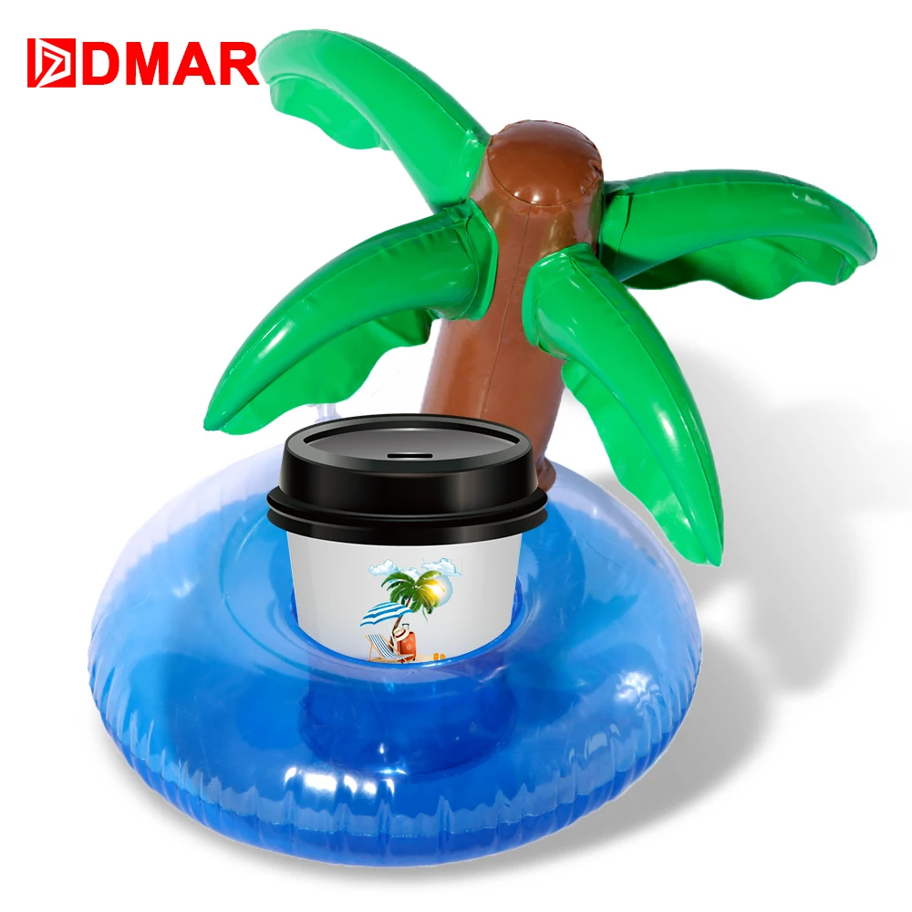 DMAR Mini Inflatable Coconut Tree Drink Holders Pool Float Toys Cup Holder Fun Swimming Ring Mattress Circle Beach Pool Party
DMAR Mini Inflatable Coconut Tree Drink Holders Pool Float Toys Cup Holder Fun Swimming Ring Mattress Circle Beach Pool Party