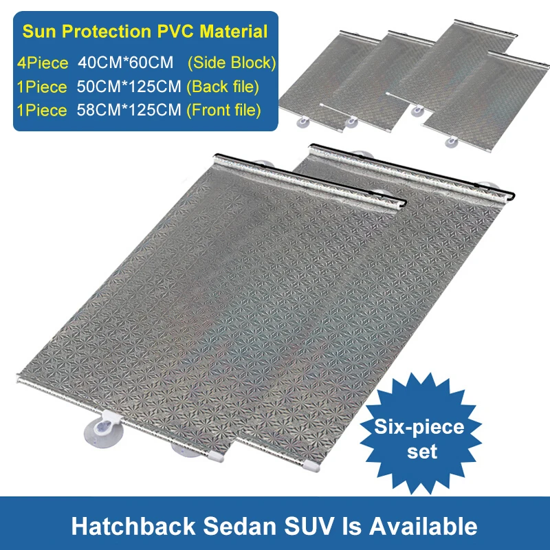 Upgrades SUV Truck hatchback sedan Car Front Windshield Sunshade Rear Window Sun Visor UV Protection Curtain Car Accessories
Upgrades SUV Truck hatchback sedan Car Front Windshield Sunshade Rear Window Sun Visor UV Protection Curtain Car Accessories