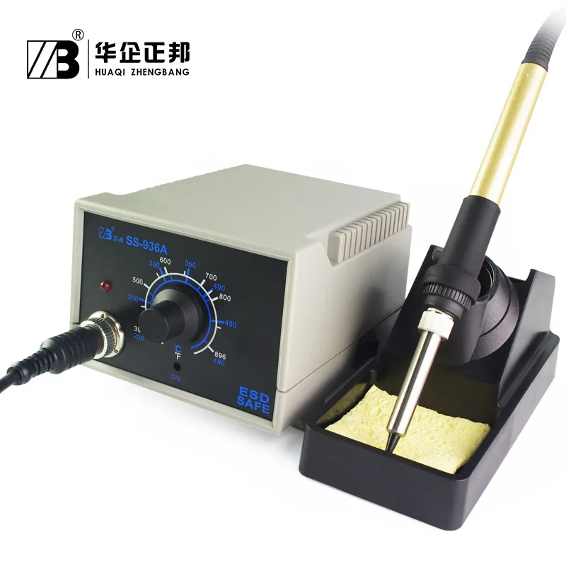 Soldering Iron Station, 60W Professional Soldering Station with Replaceable Tips and Tin Cable
Soldering Iron Station, 60W Professional Soldering Station with Replaceable Tips and Tin Cable