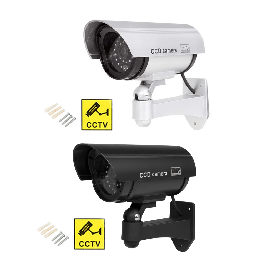 2pcs Waterproof Dummy Fake Camera CCTV Surveillance LED Light Simulation Outdoor Camera Home Security Wholesale
2pcs Waterproof Dummy Fake Camera CCTV Surveillance LED Light Simulation Outdoor Camera Home Security Wholesale