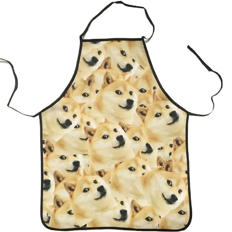 LUOEM Novelty Cooking Kitchen Apron Dogs Animal Printed Apron Cooking Grilling BBQ Apron
LUOEM Novelty Cooking Kitchen Apron Dogs Animal Printed Apron Cooking Grilling BBQ Apron
