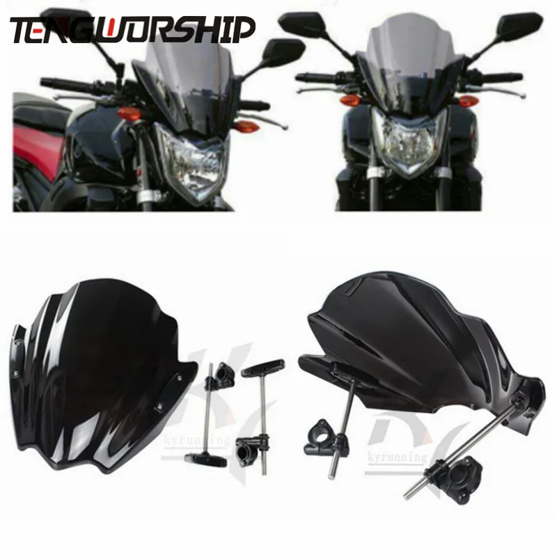 For Moto parabrisas de pantalla para 2008-2017, 2018 de 2019 Honda Hornet CB600F CB 600 F CB599 CB650F CB650R CB500F CB500X
For Moto parabrisas de pantalla para 2008-2017, 2018 de 2019 Honda Hornet CB600F CB 600 F CB599 CB650F CB650R CB500F CB500X