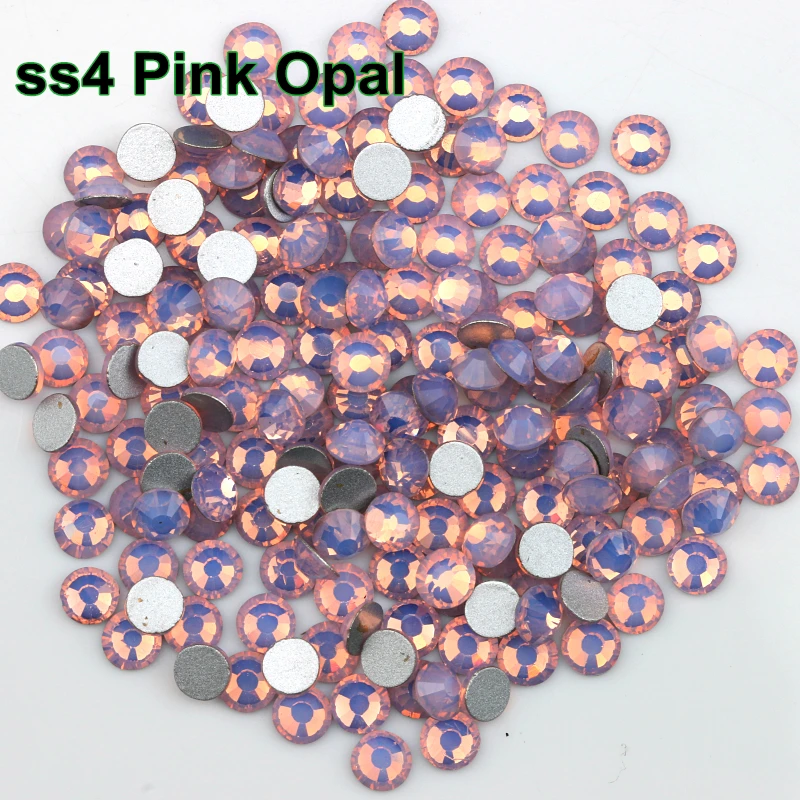 ss4 (1.5-1.7mm) Pink Opal Non Hotfix Crystal Stones,1440pcs/Lot, Flat Back Glue On Rhinestones for Nail Art
ss4 (1.5-1.7mm) Pink Opal Non Hotfix Crystal Stones,1440pcs/Lot, Flat Back Glue On Rhinestones for Nail Art